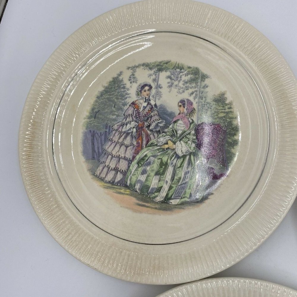 Set Of 5 Vintage Farberware Brooklyn NY Decorative Plate ~9” Diameter - Picture 4 of 7